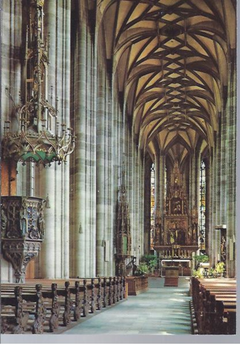 Dinkelsbühl - St. Georgskirche - Innenansicht  - (wz-dos-0958) - Dinkelsbuehl