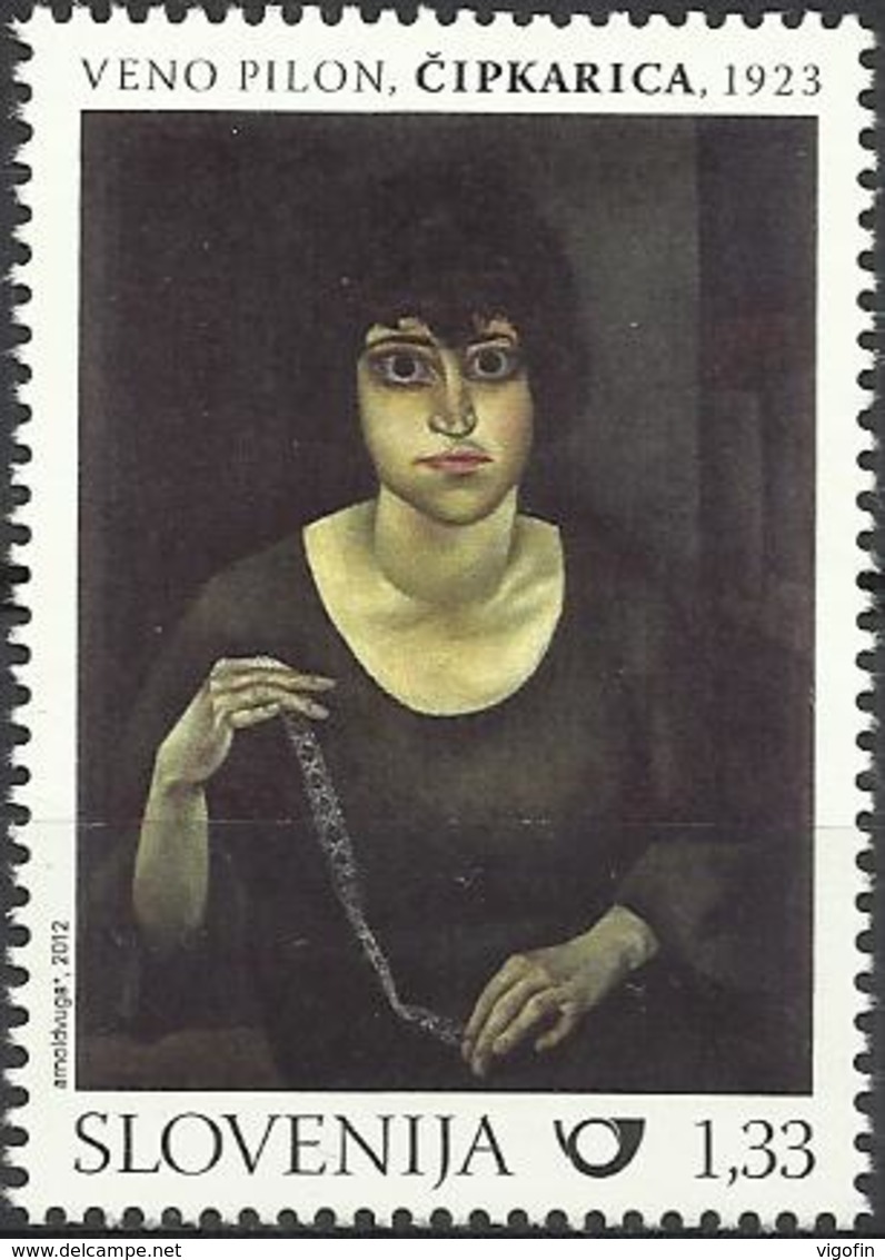 SI 2012-970 VENO PILOT PAINTER, SLOVENIA, 1 X 1v, MNH - Slovénie