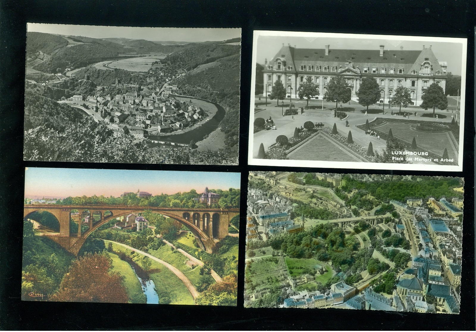 Lot de 50 cartes postales Grand - Duché de Luxembourg     Lot van 50 postkaarten Luxemburg