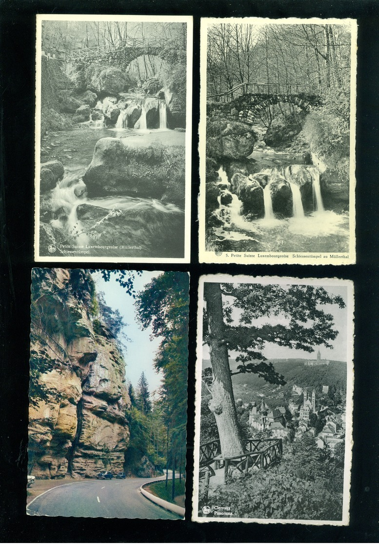 Lot de 50 cartes postales Grand - Duché de Luxembourg     Lot van 50 postkaarten Luxemburg