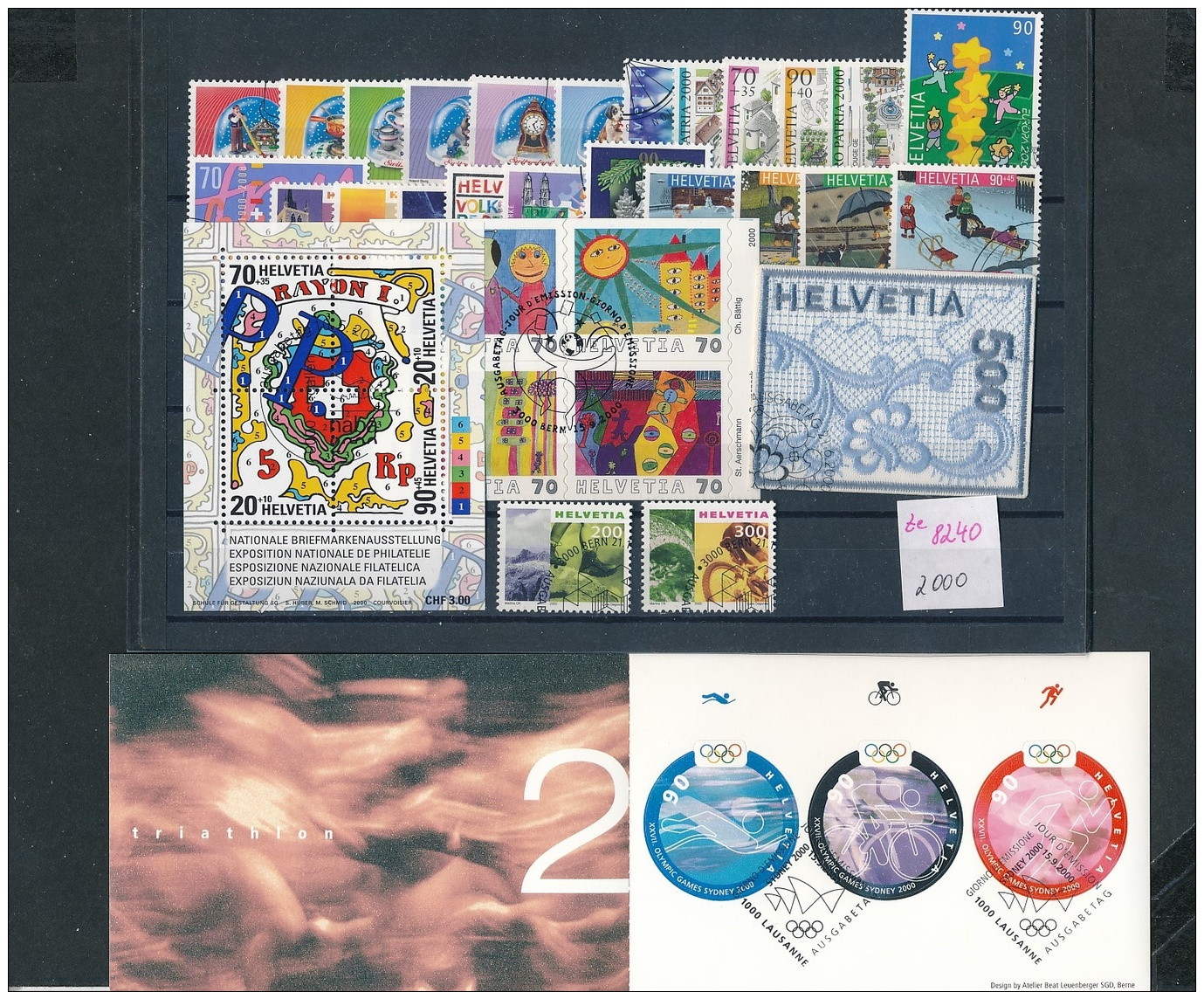 Schweiz  Lot- Jahr 2000 -top O....    (ze8240  ) Siehe Scan - Lotes/Colecciones