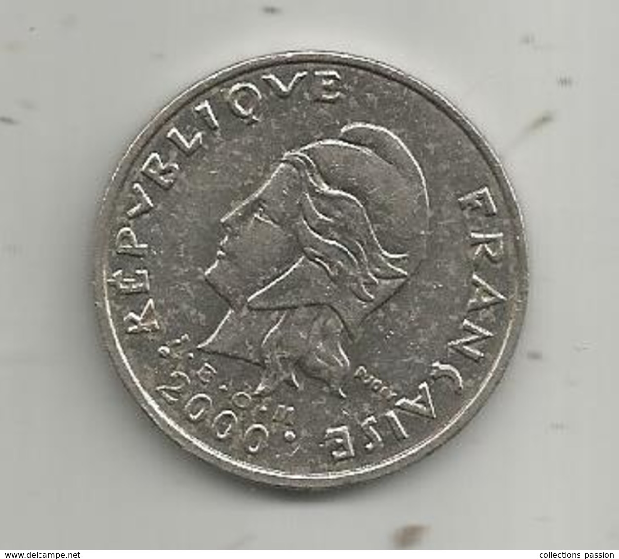 Monnaie , POLYNESIE FRANCAISE , 2000 , 50 F , 2 Scans, Frais Fr 1.65 E - French Polynesia