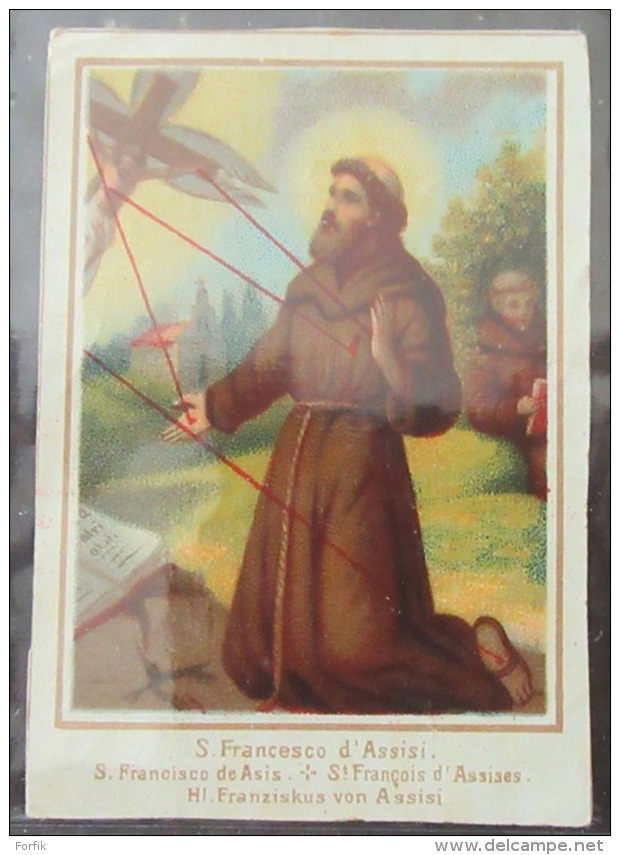 Image Pieuse / Holy Card - Saint François D'Assise - Pas D'éditeur, Non-daté - Devotion Images