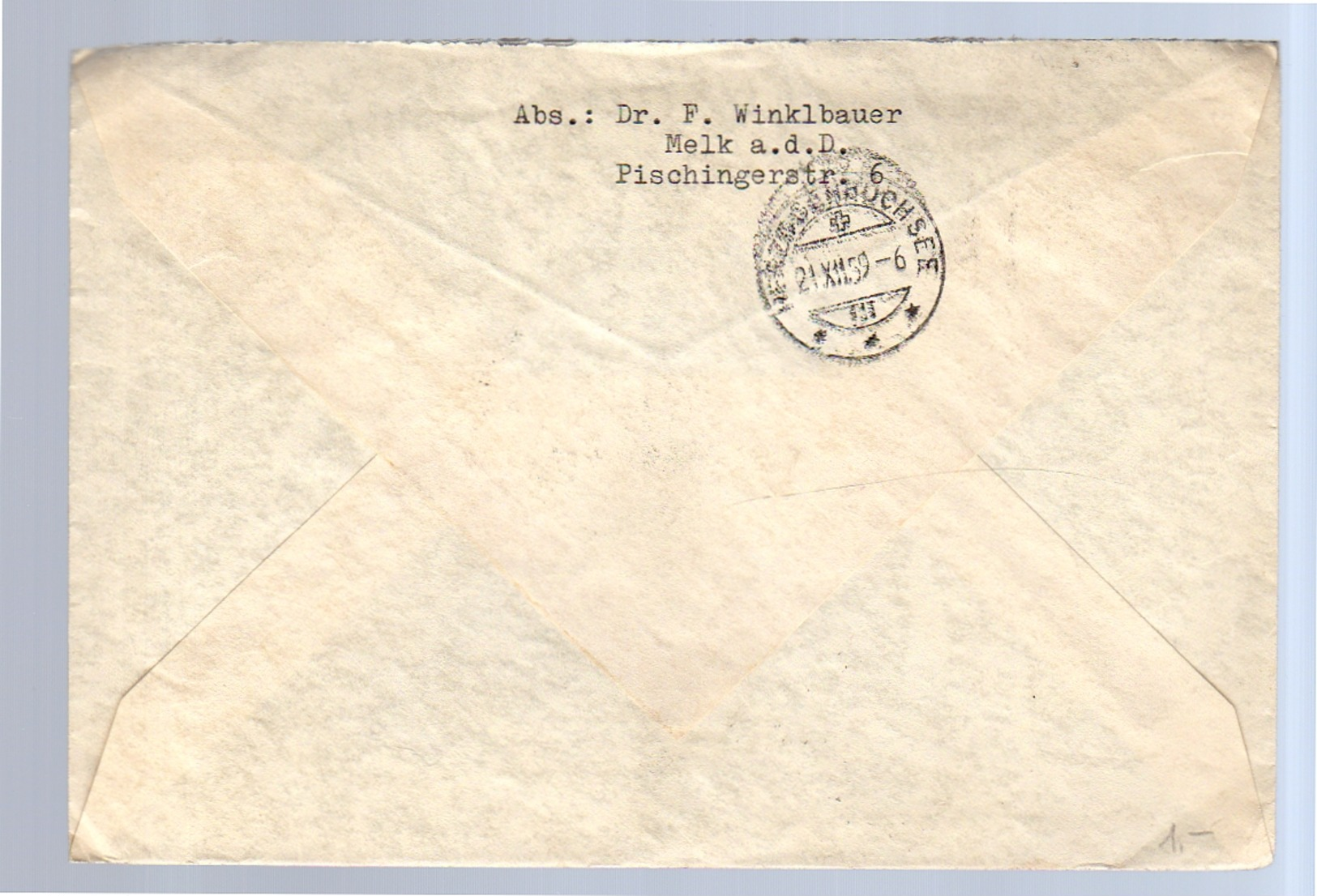 1959 Stille Nacht, Heige Nacht Christlkind > Herzogenbuchsee Andreas Kohler (314) - Lettres & Documents