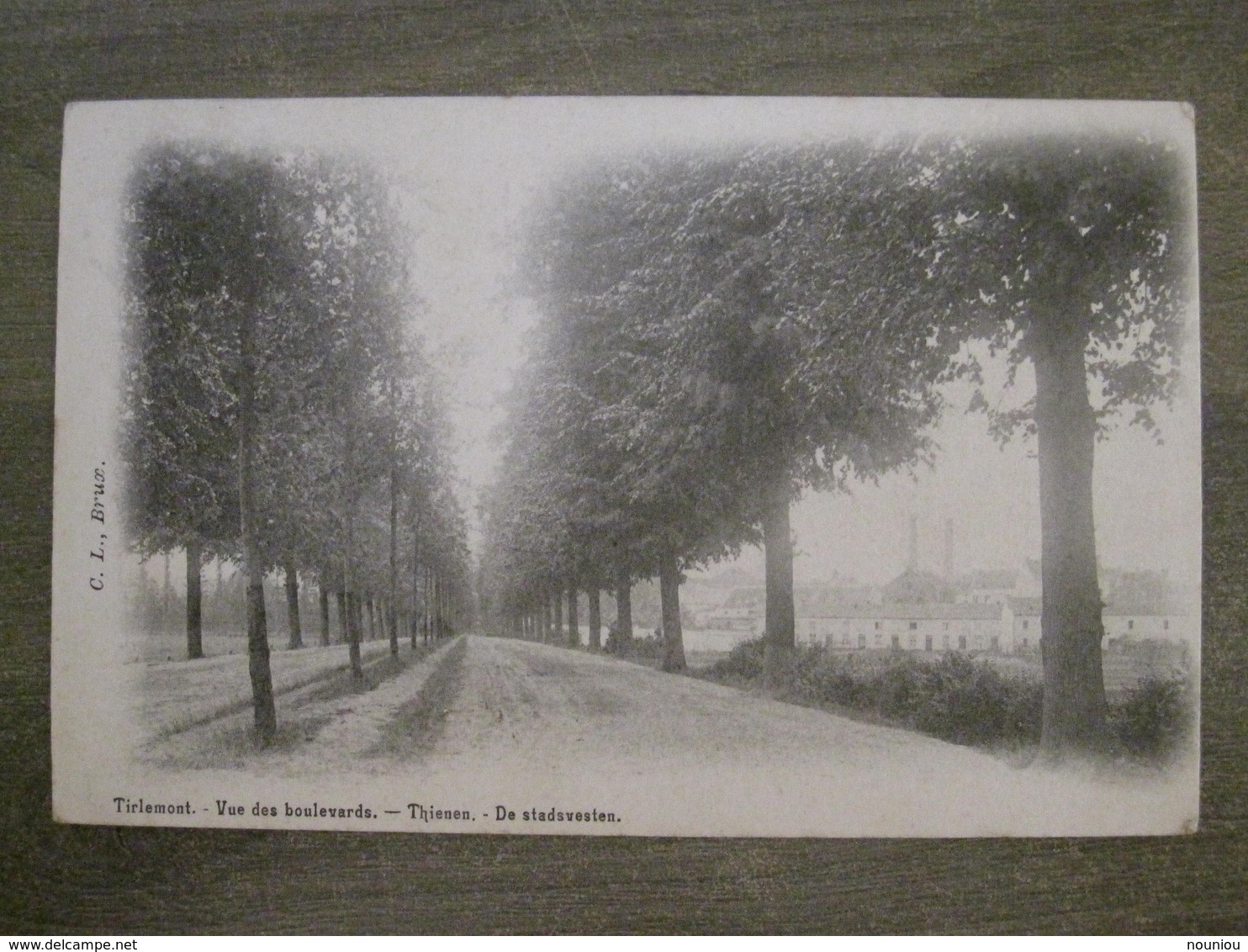 Cpa Tirlemont ( Tienen ) - Vue Des Boulevards - Tienne - De Stadsvesten - CL Bruxelles - Tienen