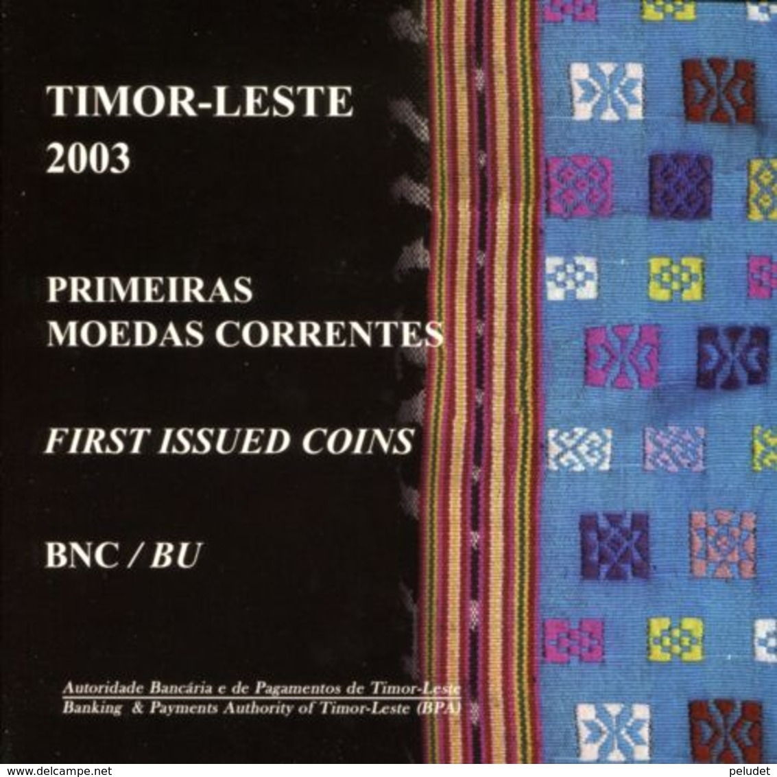 Timor Leste Coin Set 2003 - Timor