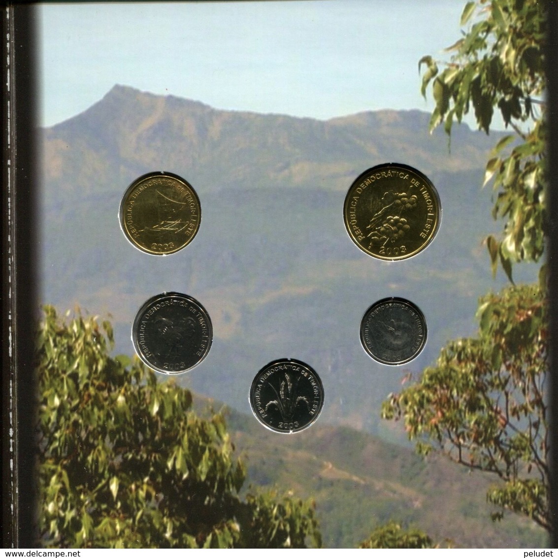 Timor Leste Coin Set 2003 - Timor