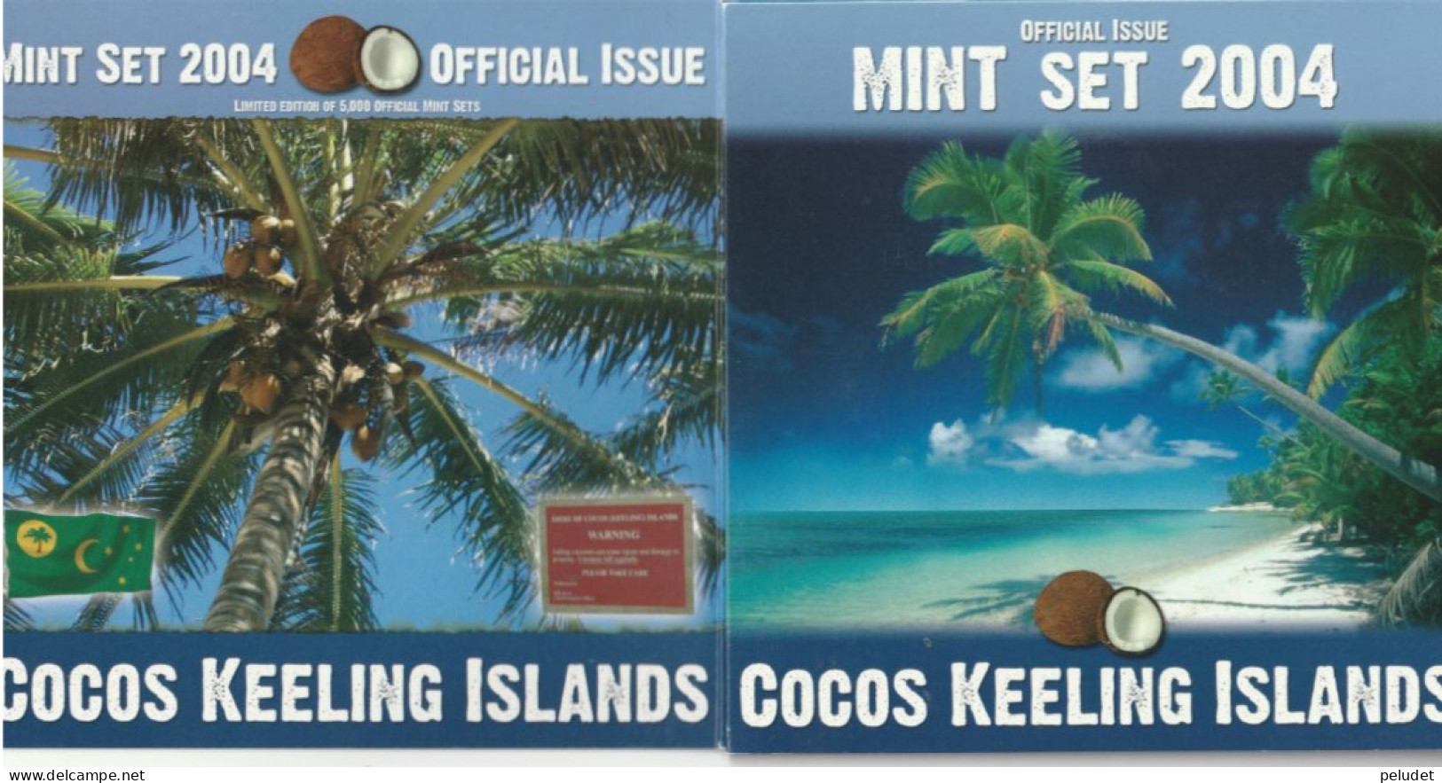 Cocos Keeling Islands Mint Set 2004 - Islas Cook