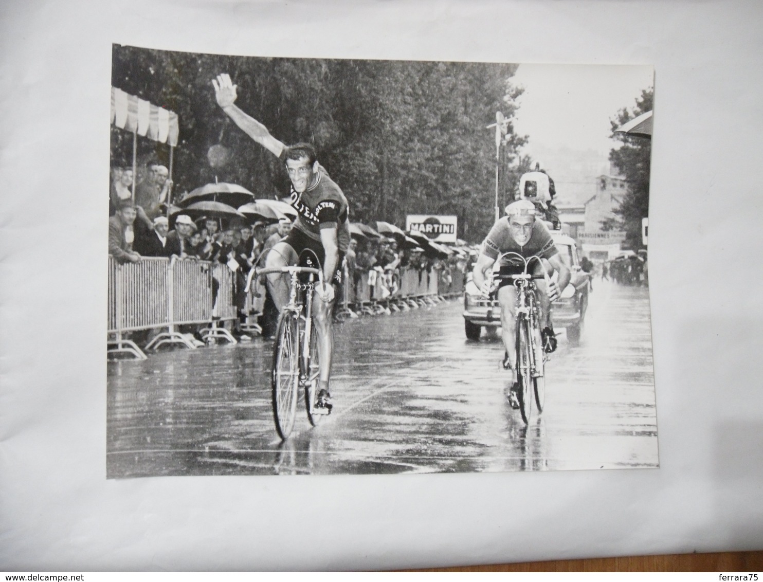 FOTO CICLISMO GIRO DEL TICINO 1966 VINTAGE GIUSEPPE FEZZARDI . - Ciclismo