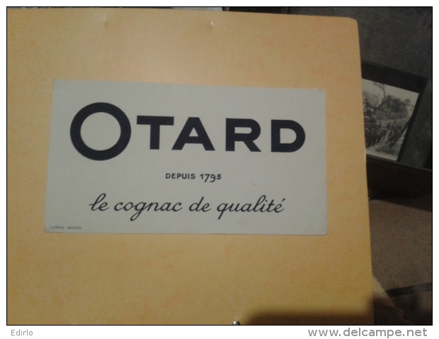 ---- BUVARD ---   Cognac OTARD Le Cognac De Qualité  TTB - Liquor & Beer