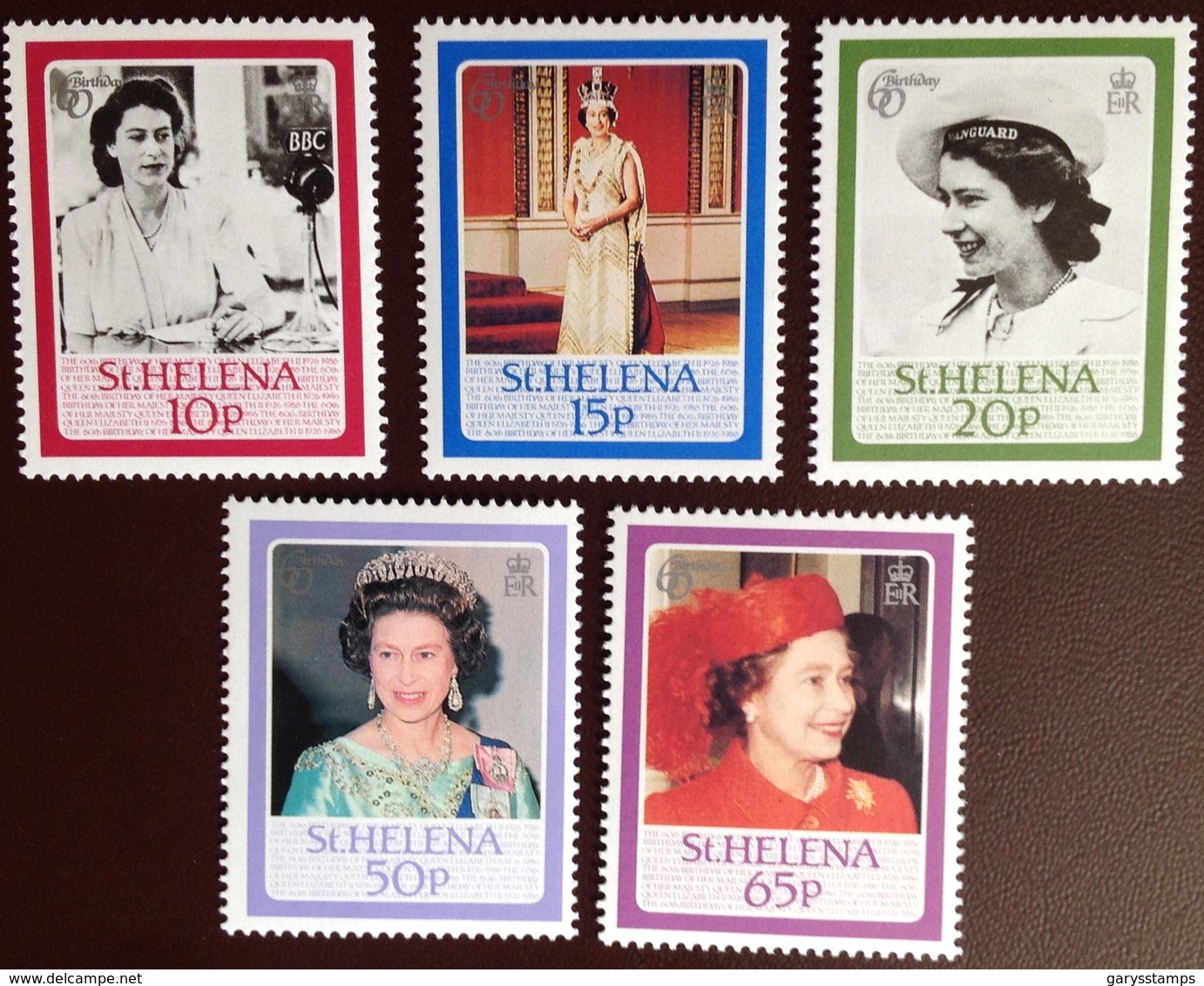 St Helena 1986 Queen's 60th Birthday MNH - Saint Helena Island