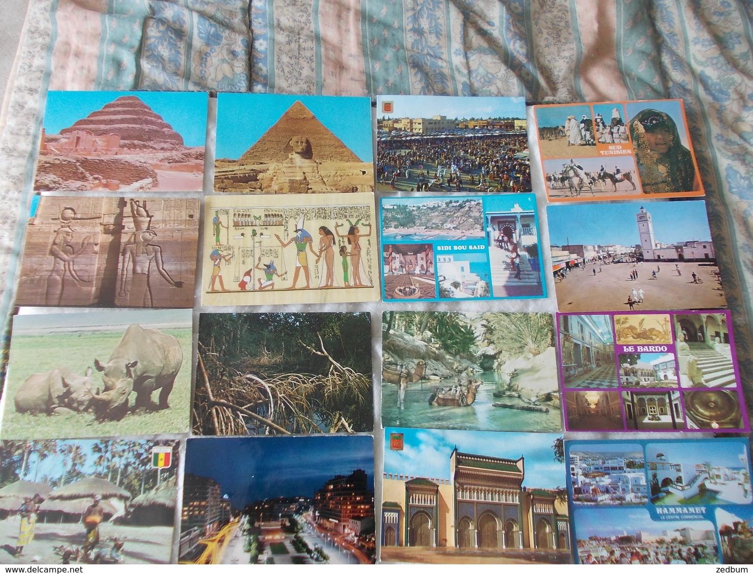 Lot De 31 Cartes Postales De L' Afrique Egypte Maroc Tunisie Senegal Kenya Ou Gabon - 5 - 99 Postkaarten