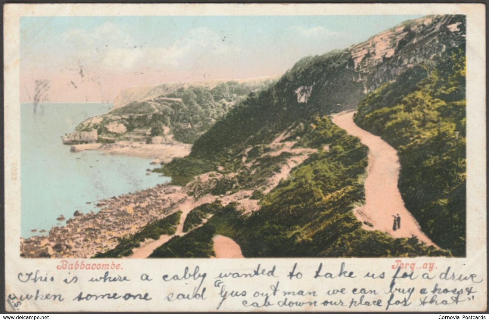Babbacombe, Torquay, Devon, 1904 - Blum & Degen Postcard - Torquay