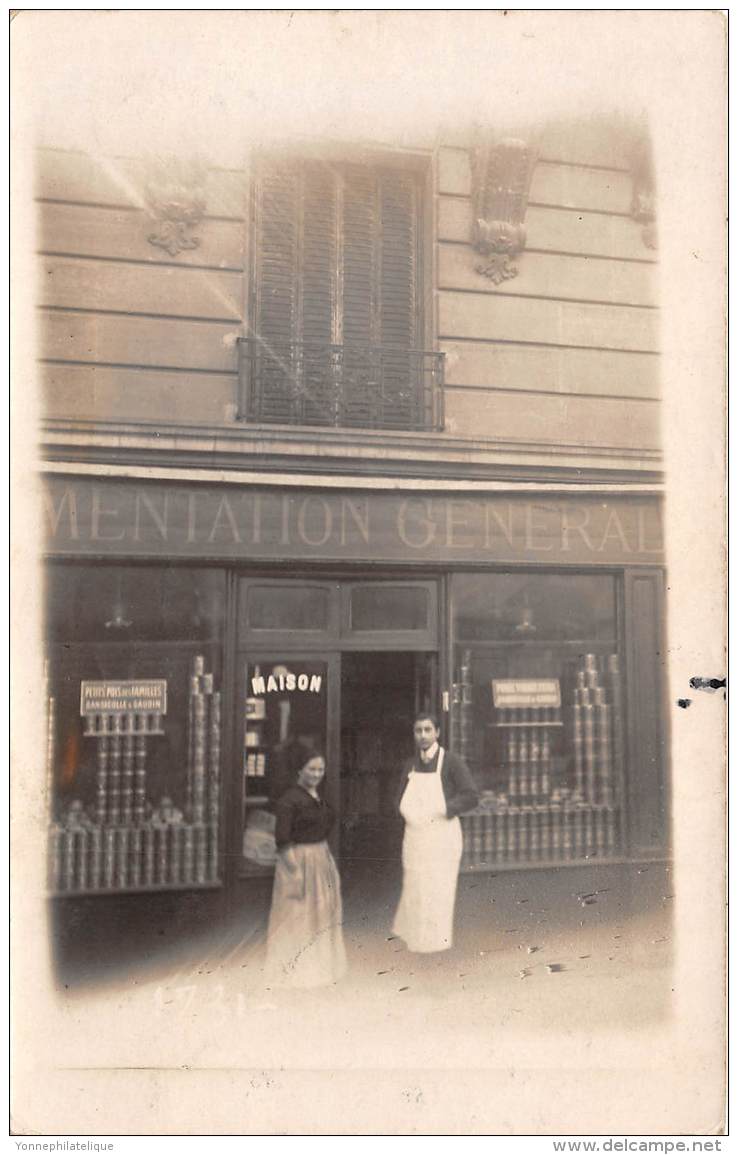 52 - HAUTE MARNE / Prauthoy - 523365 - Carte Photo - Alimentation Générale - Prauthoy