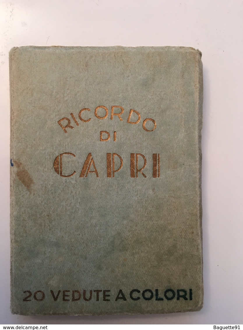 Ricordo Di Capri Dépliant 20 Vues - Afragola