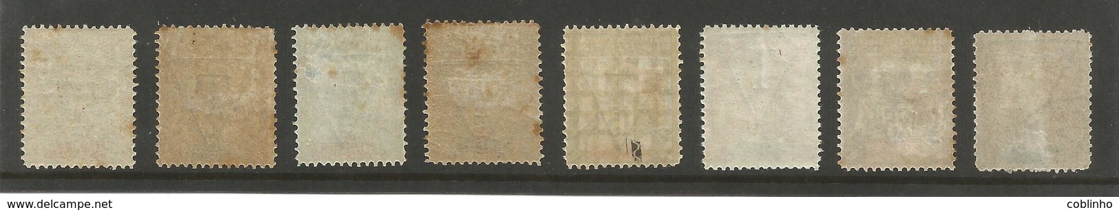 NOUVELLE CALEDONIE (New Caledonia) -  FAUX FOUNIER Taxe YT 1 - 6 */obl (Fournier Forgeries Hinged/used) - Neufs