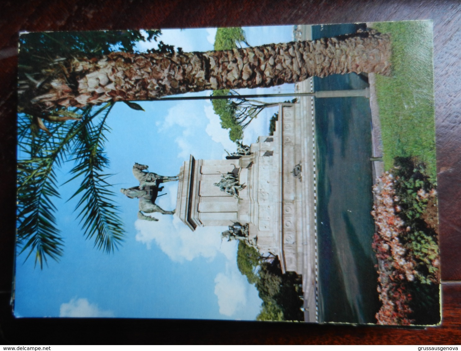 1014) ROMA LOTTO DI 2 CARTOLINE GIANICOLO MONUMENTO A GARIBALDI E S. PIETRO NOTTURNO VIAGGIATA - Collections & Lots