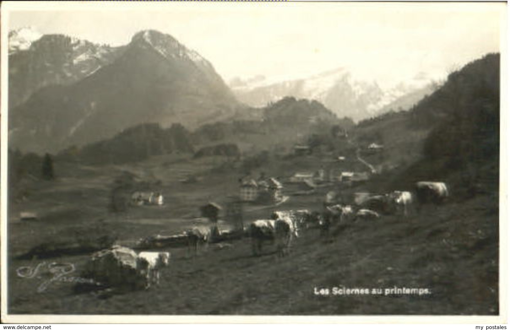 10562447 Les Sciernes-d Albeuve Les Sciernes  X 1936 Les Sciernes-d'Albeuve - Albeuve