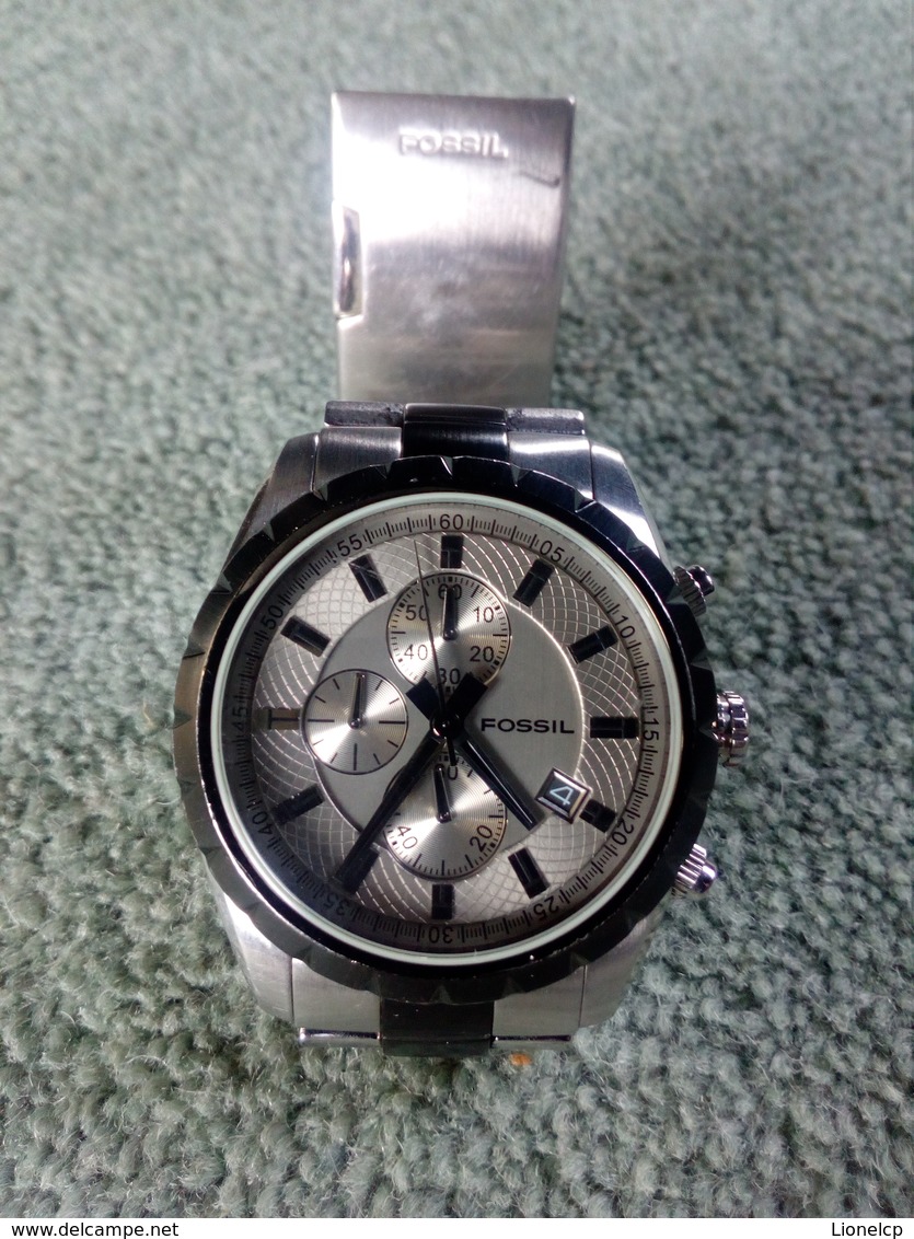 FOSSIL Stainless Steel Watch (Model Fs 4147) - Watches: Modern