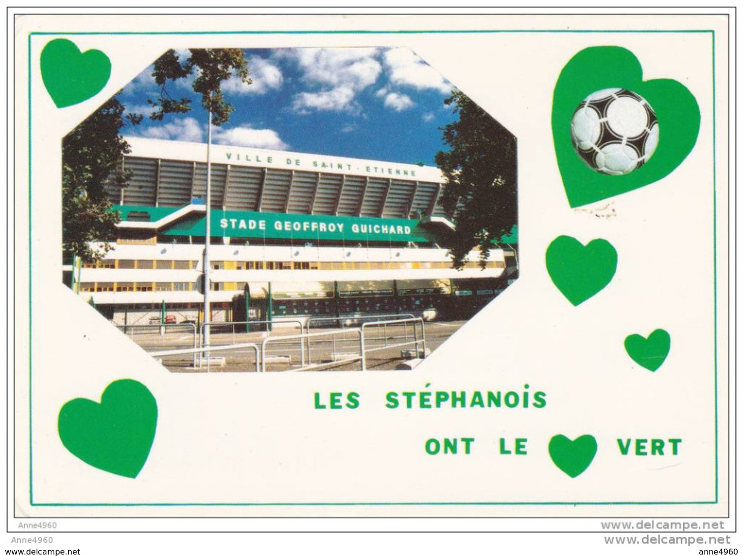 FOOTBALL CP  STADE  Geoffroy  Guichard   St  Etienne   (42) - Saint Etienne