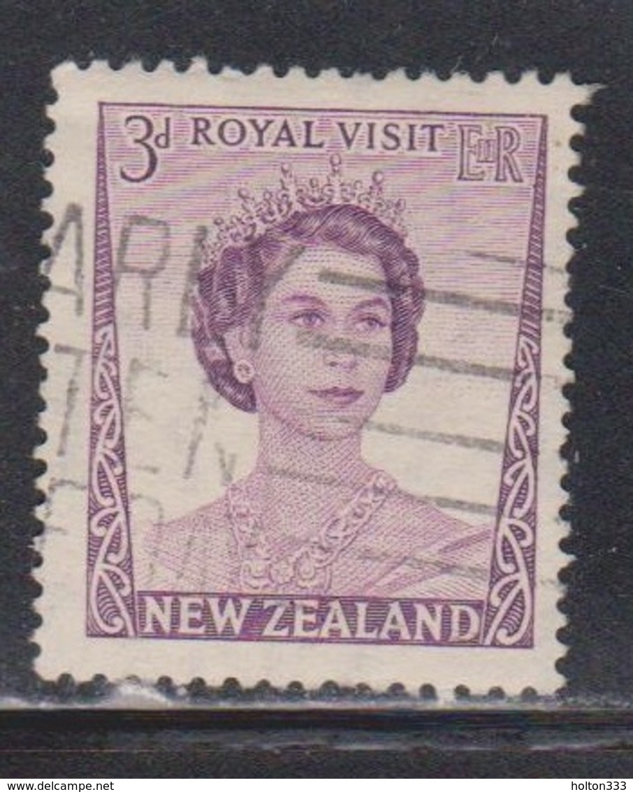 NEW ZEALAND Scott # 286 Used - QEII Royal Visit - Gebruikt