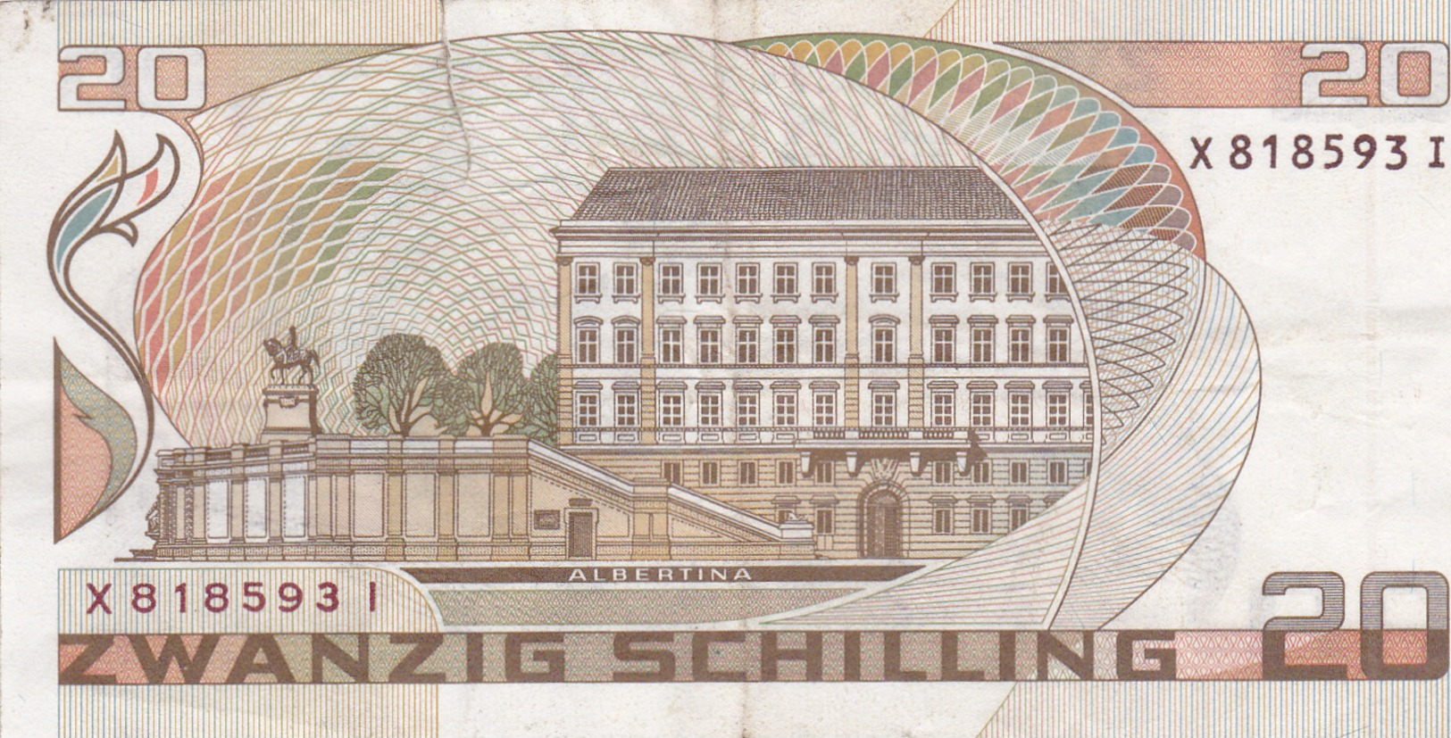 AUTRICHE  20  Schilling  1985 . - Austria