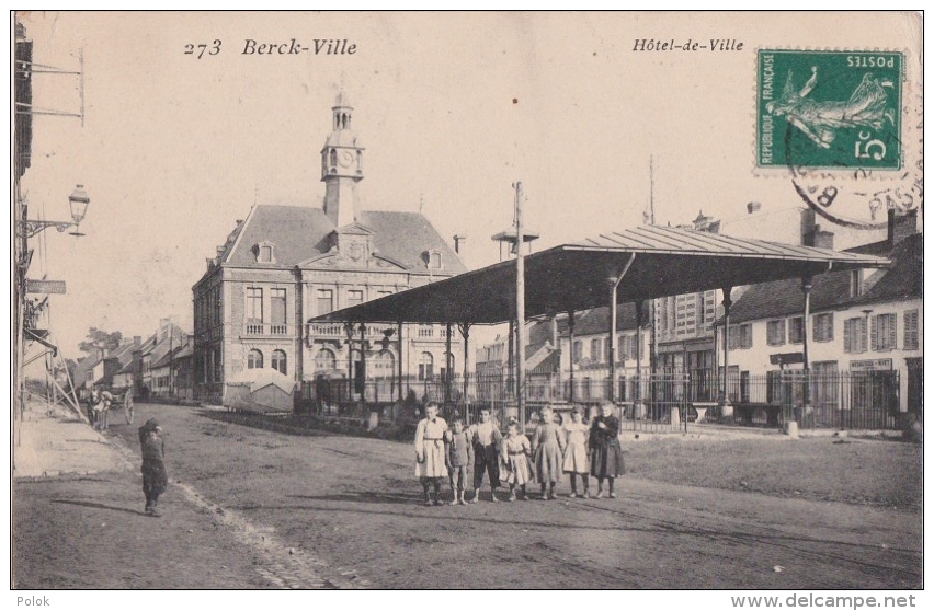 Bn - Cpa Berck - Ville - Hôtel De Ville - Berck