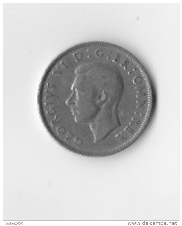 Piece TWO SHILLINGS  GEORGES VI 1948 - Autres & Non Classés