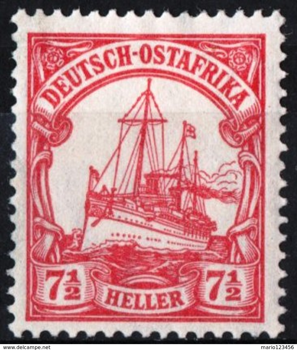 AFRICA ORIENTALE TEDESCA, OCCUPAZIONE TEDESCA, GERMAN OCCUPATION, 1905, FRANCOBOLLI NUOVI (MLH*) Michel 24    Scott 24 - German East Africa