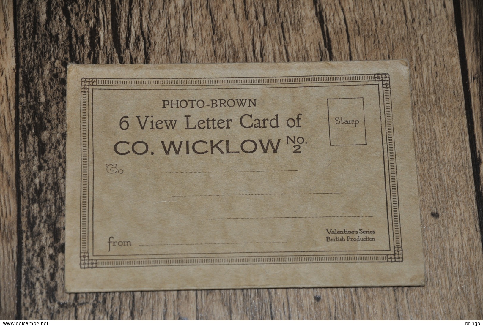 105   6 View Letter Card Of Co. Wicklow - Wicklow