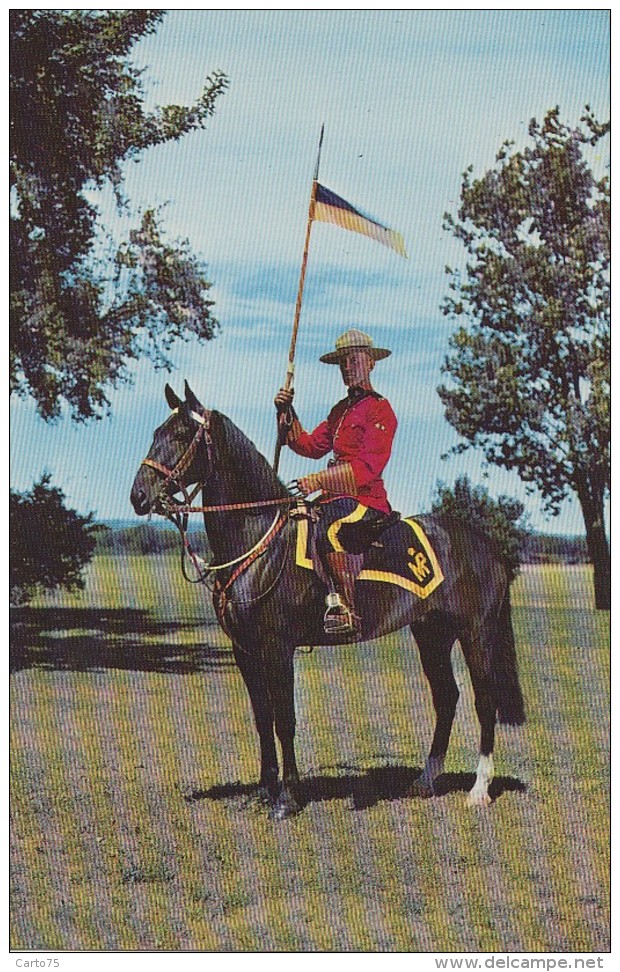 Métiers - Police Gendarmerie - Uniforme Policier à Cheval- Police Montée Canada - Politie-Rijkswacht