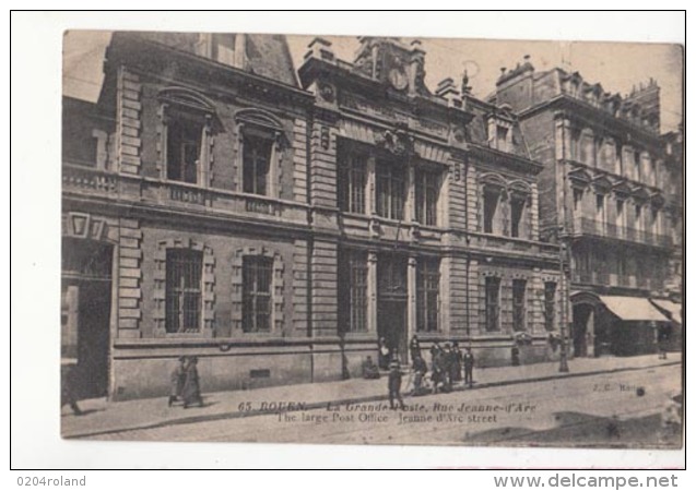 France 76 - Rouen -  La Grand Poste , Rue Jeanne D'Arc  :  Achat Immédiat - Rouen