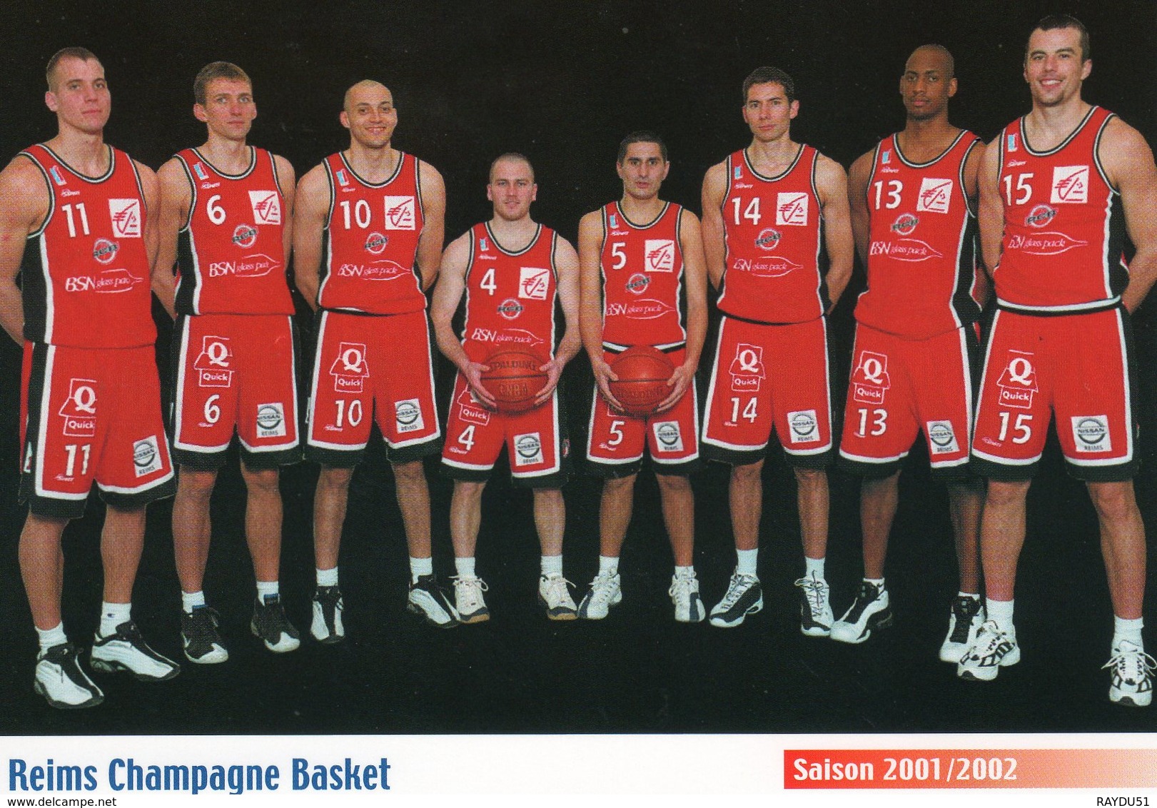 REIMS CHAMPAGNE BASKET-Saison 2001/2002 - Basket-ball