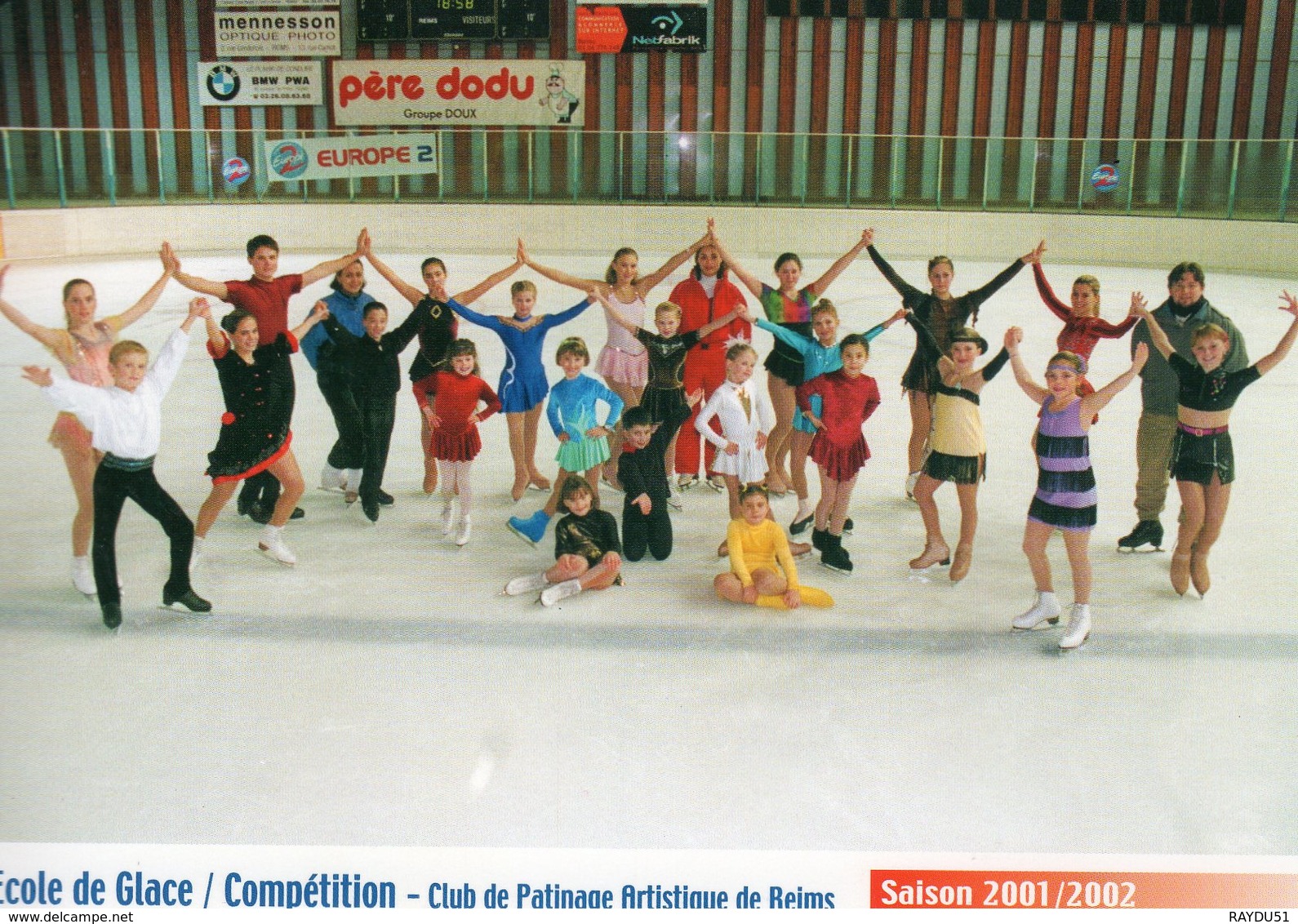 CLUB DE PATINAGE ARTISTIQUE DE REIMS-Saison 2001/2002 - Kunstschaatsen