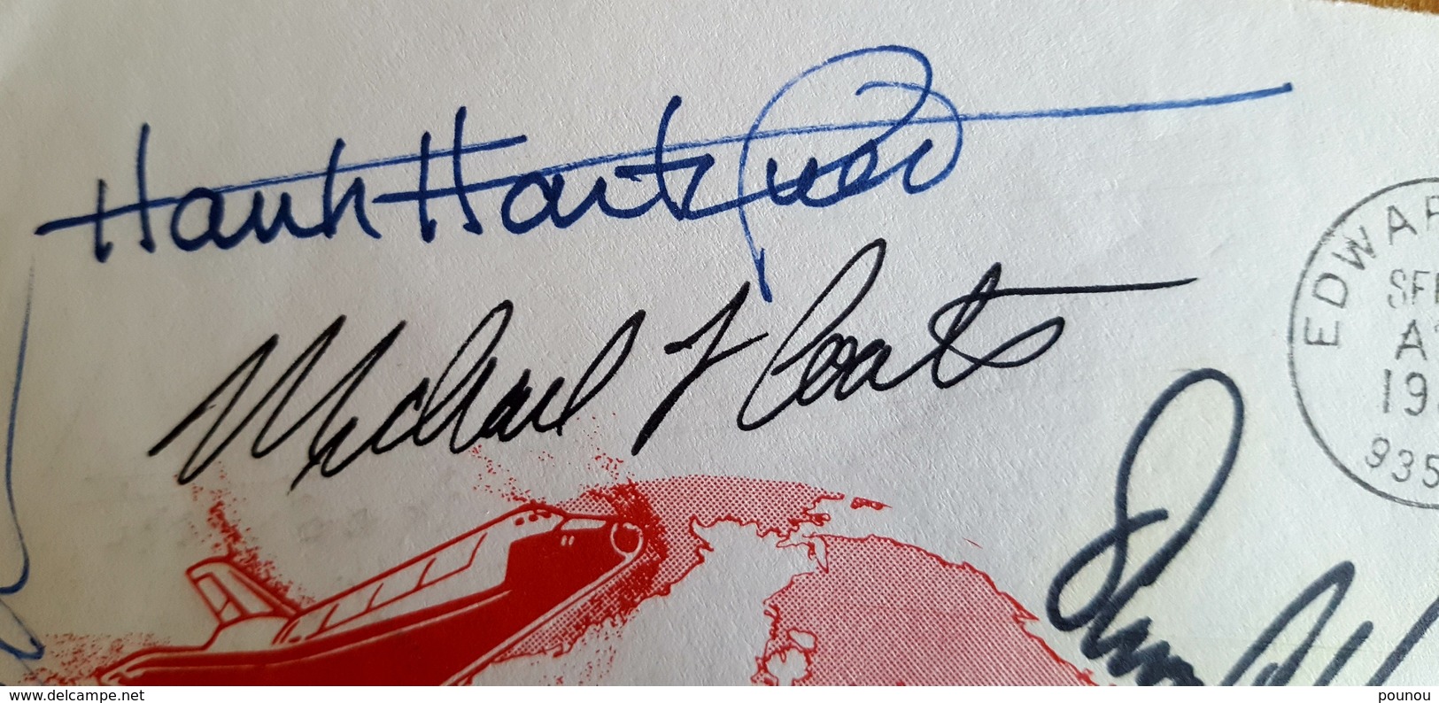 - US - ASTRONAUTES - AUTOGRAPHES STS 41D - Hartsfield, Coats, Hawley, Mullane Walker - United States