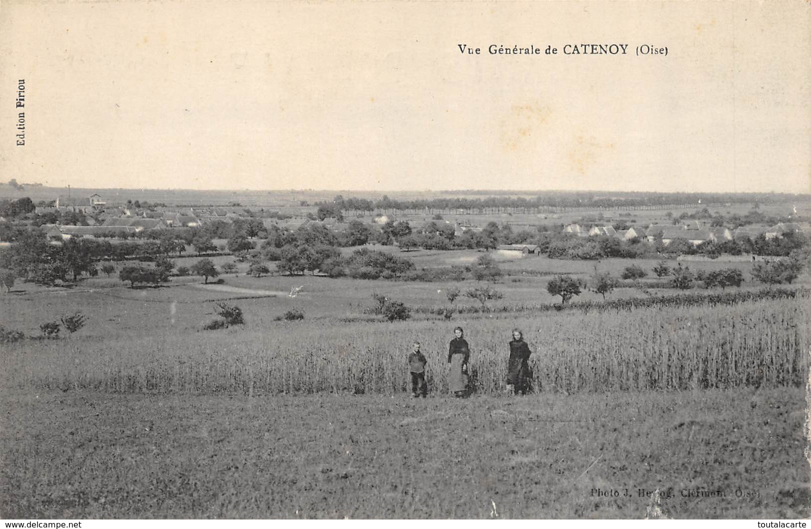 CPA 60 VUE GENERALE DE CATENOY - Autres & Non Classés