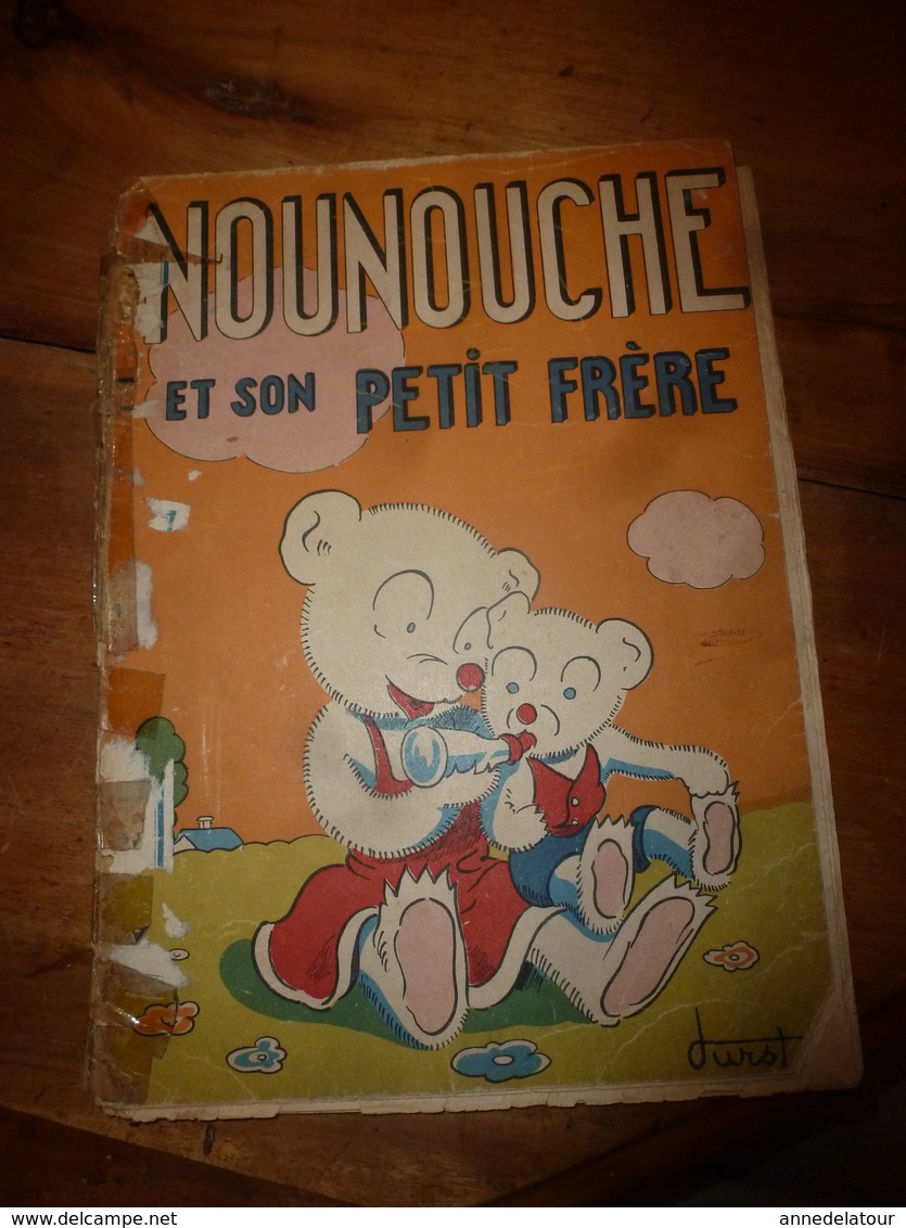 1951 NOUNOUCHE Et Son Petit Frère,   Texte Et Dessins De DURST - Autres & Non Classés