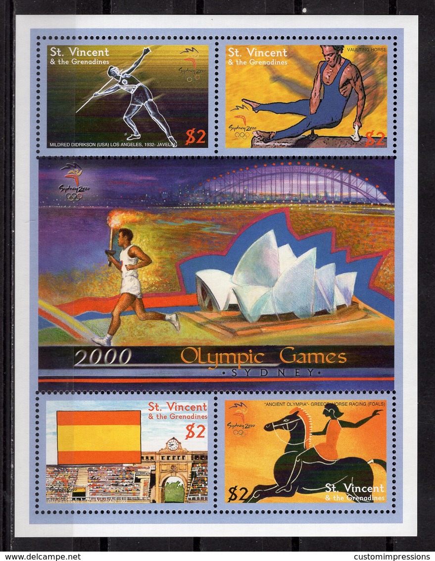 ST VINCENT -  SYDNEY 2000 OLYMPIC GAMES  O586 - Sommer 2000: Sydney - Paralympics