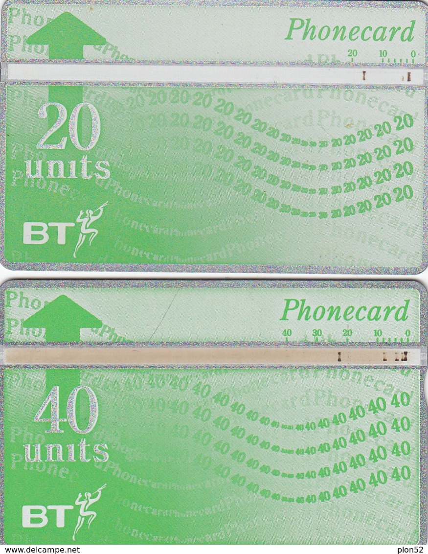 11936 - N°. 4 PHONECARD - REGNO UNITO - USED - BT Internes