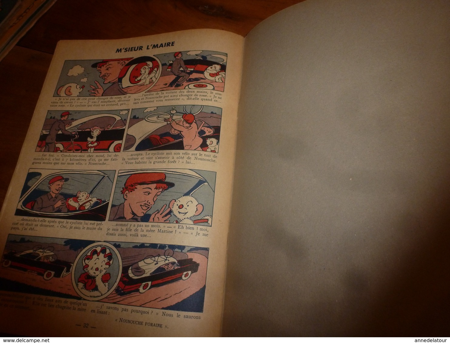 1954 NOUNOUCHE  à la pouponnière,   texte et dessins de DURST