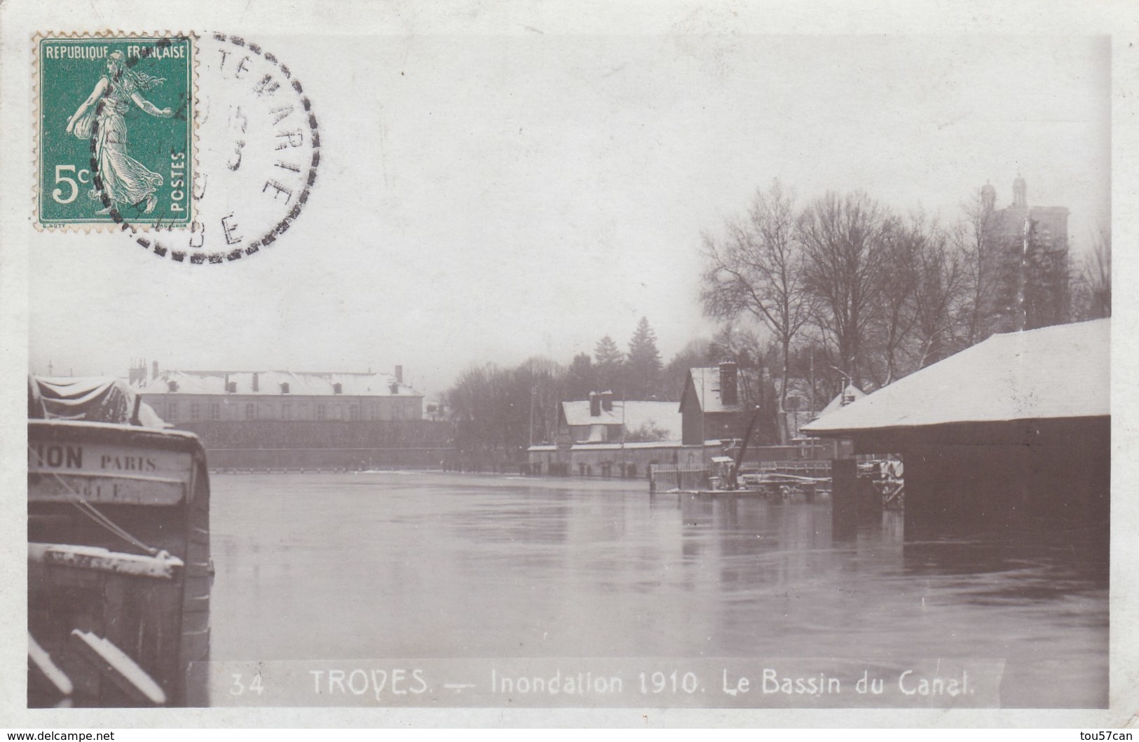 TROYES - AUBE - (10) - CARTE PHOTO  DE 1910. - Auxerre