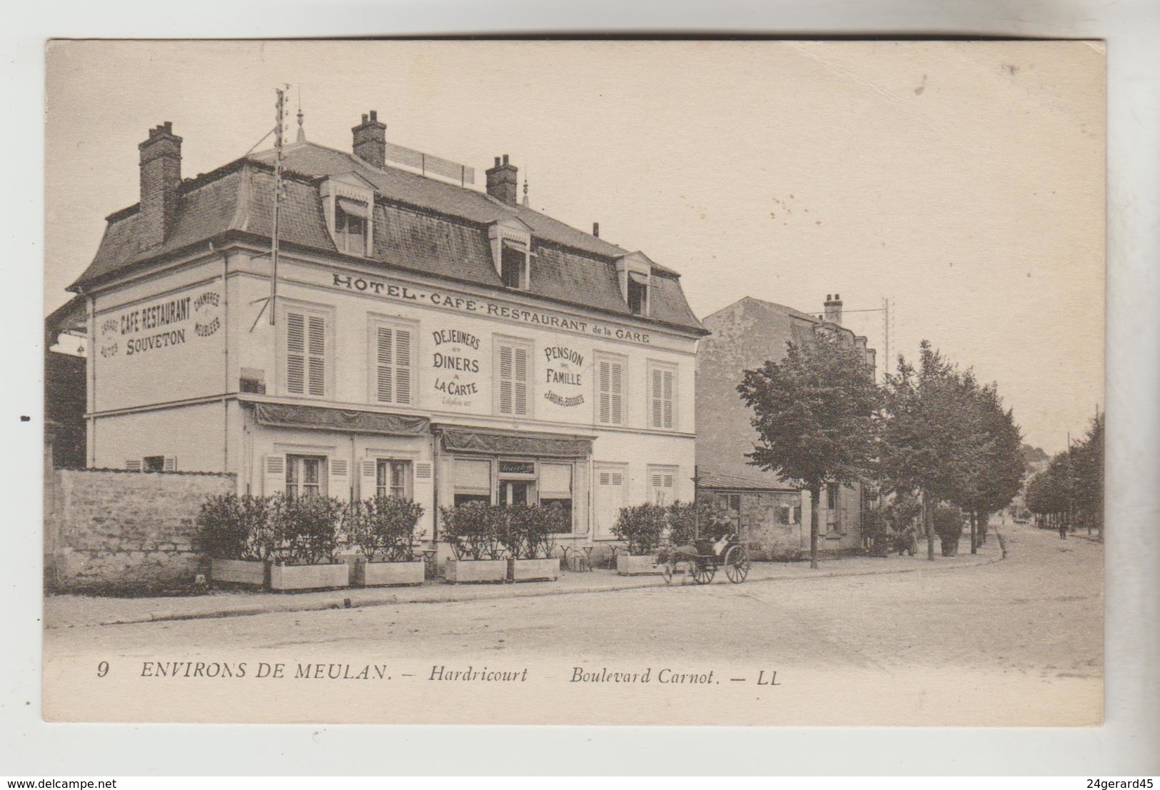 CPA HARDRICOURT (Yvelines) - Boulevard Carnot - Hardricourt