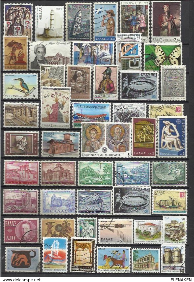 Q865-LOTE SELLOS GRECIA SIN TASAR,SIN REPETIDOS,ESCASOS. -GREECE STAMPS LOT WITHOUT PRICING WITHOUT REPEATED. -GRIECHEN - Collections