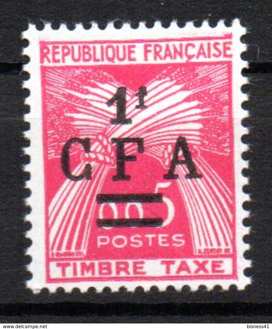 Col 8 : Reunion Neuf XX MNH CFA Taxe N° 45 Cote 3,50 € - Postage Due