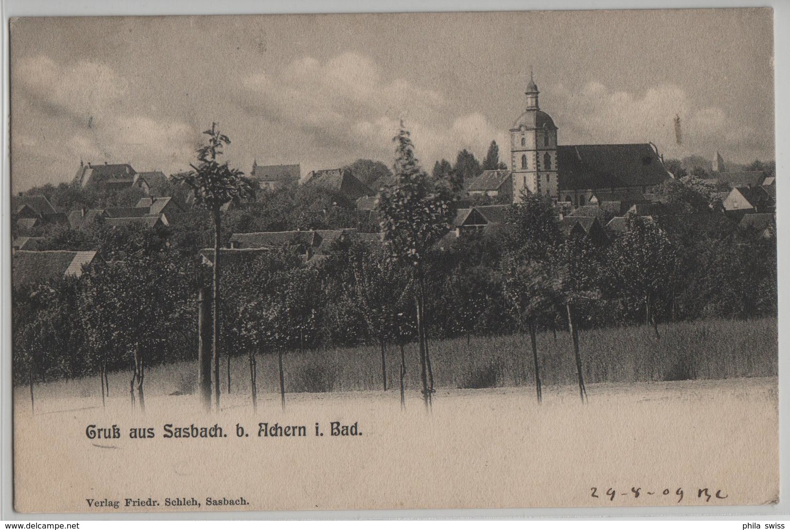 Gruss Aus Sasbach Bei Achern In Baden - Achern