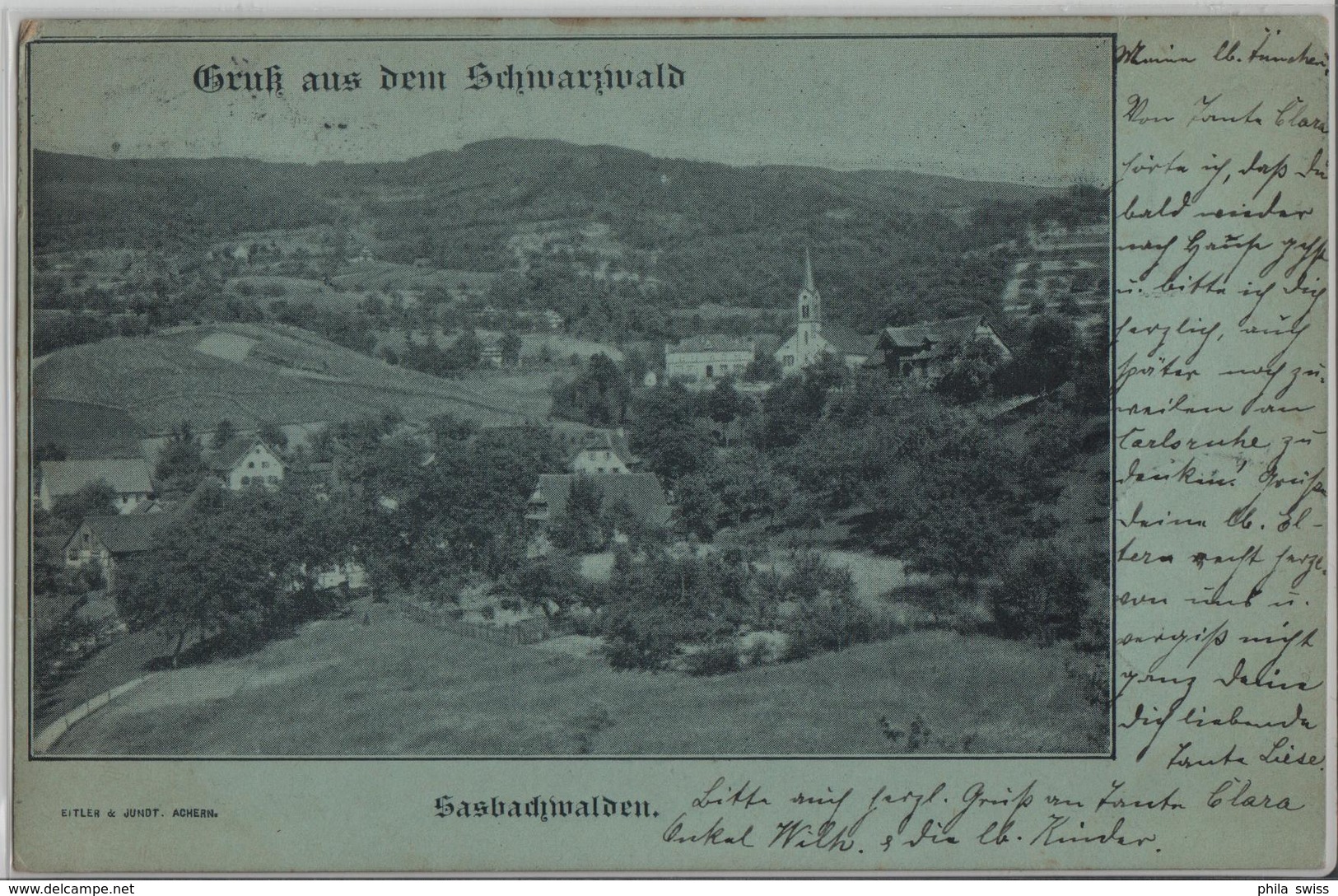 Gruss Aus Dem Schwarzwald - Sasbachwalden - Sasbach