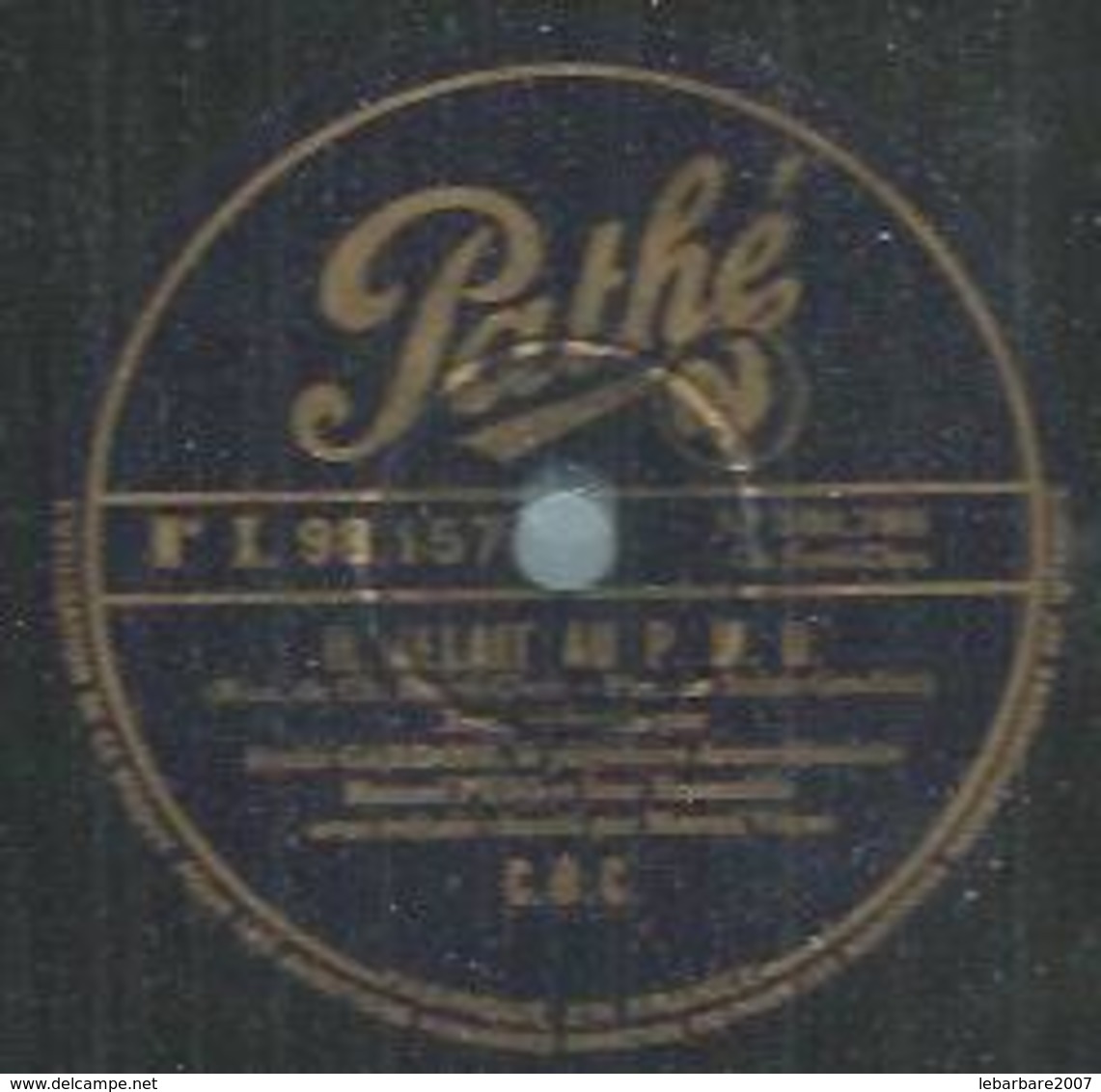 78 Tours - FREDO GARDONI - PATHE 98157  " IL ALLAIT AU P.M.U. " + " DANS LA DEBINE " - 78 T - Disques Pour Gramophone