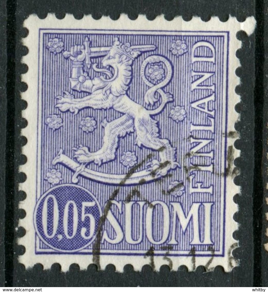 Finland 1971 5p Lion Issue  #459a - Used Stamps