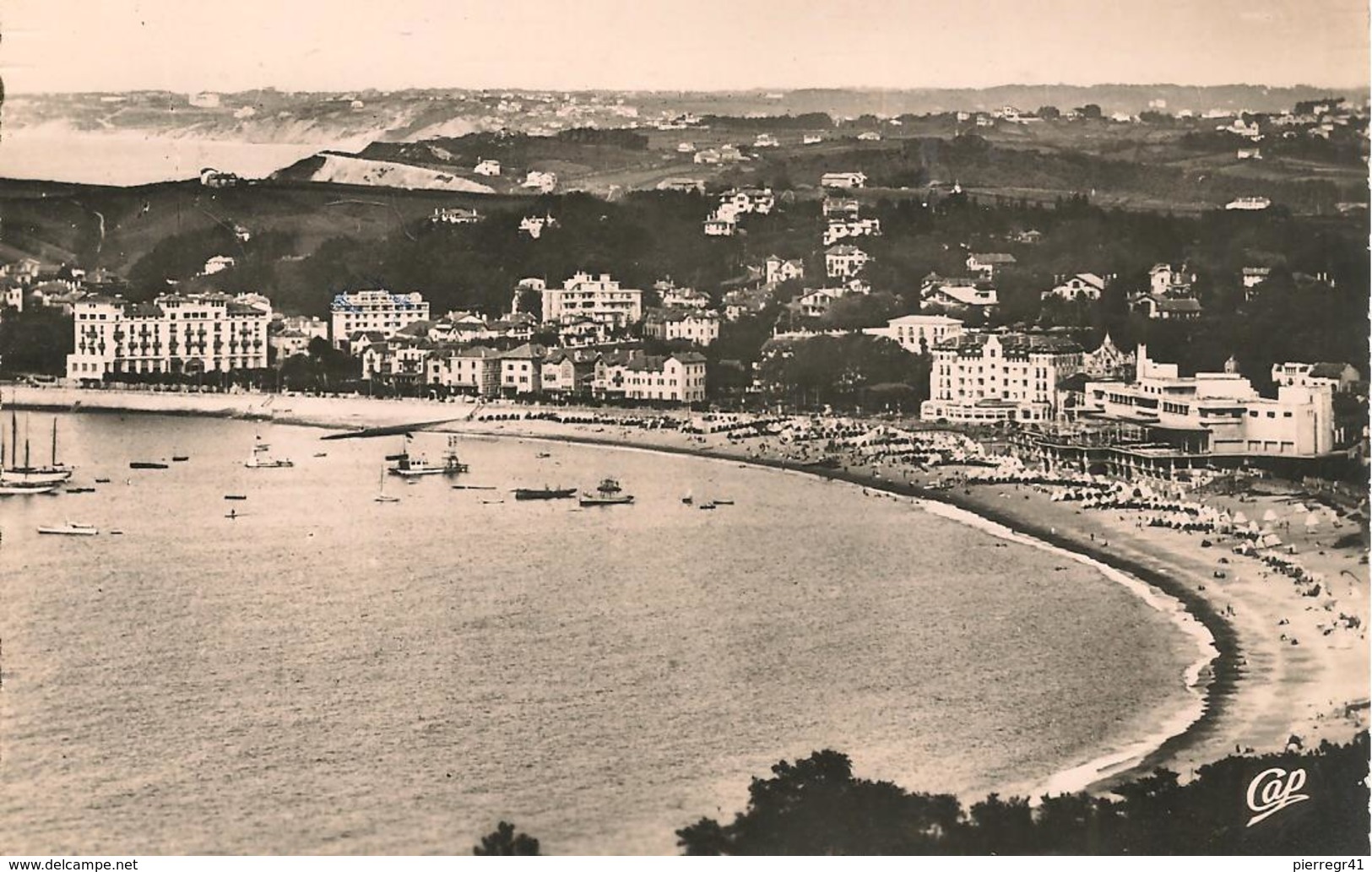 CPA-1945-64-ST JEAN DE LUZ-LaPLAGE Prise De La TOUR De BORDAGAIN-TBE - Saint Jean De Luz