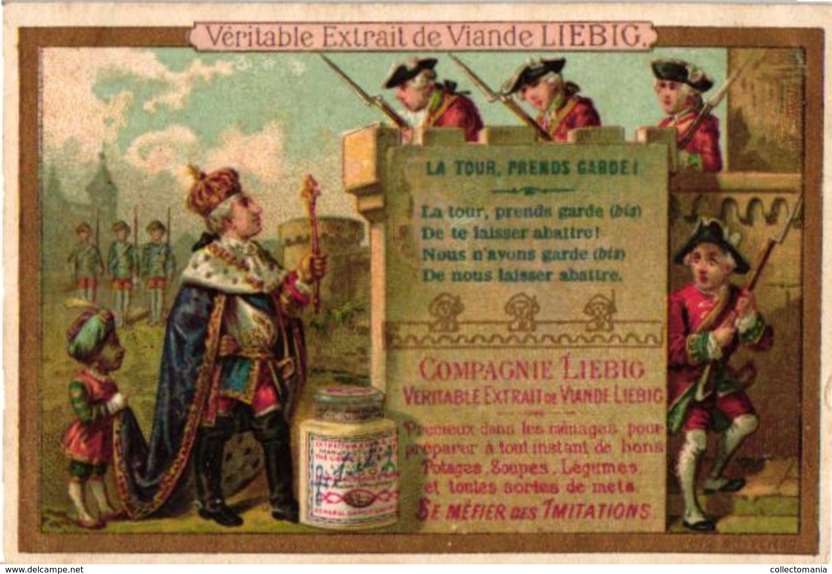 0167 Chansons Enfantines - Children Songs  C1886 Liebig 167 Set Complete 6 Chromo Litho French Edition - Liebig